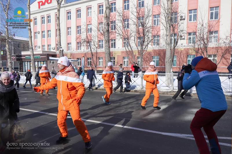 Одной из почетных миссий были удостоены лучшие сотрудники Управления Росгвардии по Сахалинской области
