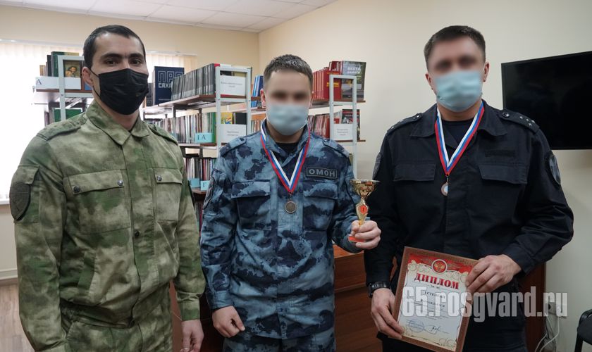 Сахалинские росгвардейцы выявили сильнейших спортсменов по шахматам