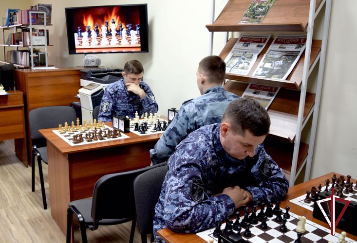 Сильнейших спортсменов по шахматам выявили в сахалинской Росгвардии