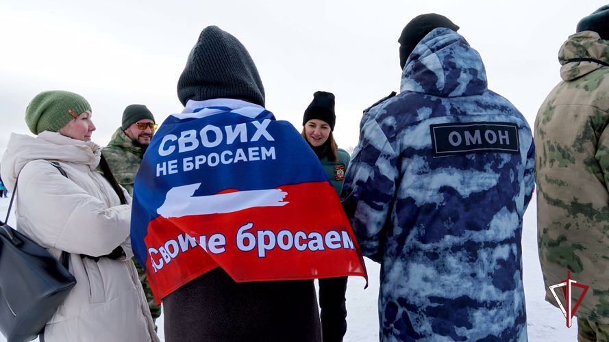 Сахалинские росгвардейцы приняли участие в самом масштабном патриотическом автопробеге 