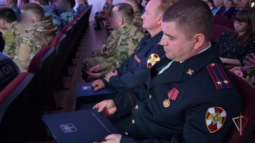 Годовщину образования войск национальной гвардии Российской Федерации отметили росгвардейцы в Южно-Сахалинске