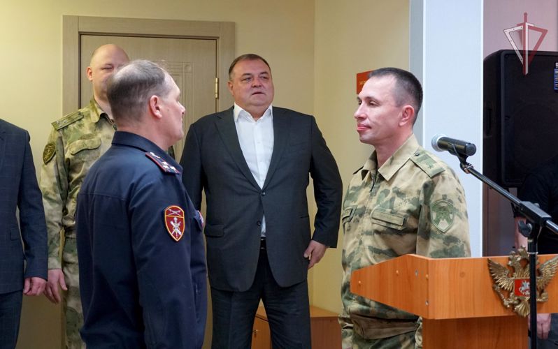 Новое служебное здание для росгвардейцев открыли в Южно-Сахалинске