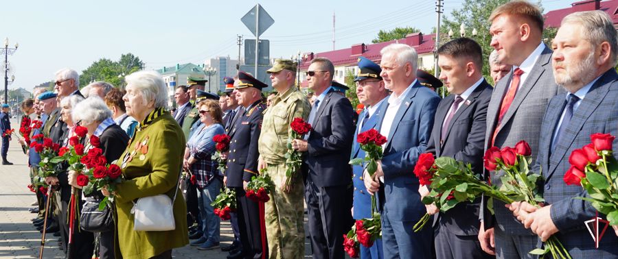 В День памяти и скорби сахалинские росгвардейцы почтили память погибших в Великой Отечественной войне