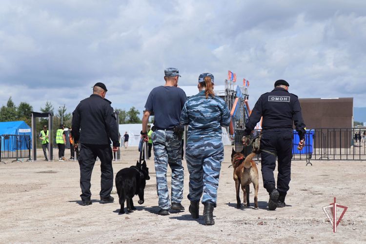 Сахалинские росгвардейцы обеспечили охрану общественного порядка и общественной безопасности на фестивале «Крылья Сахалина – 2023»