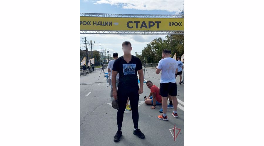 Росгвардейцы приняли участие в спортивном мероприятии «Кросс нации-2023»