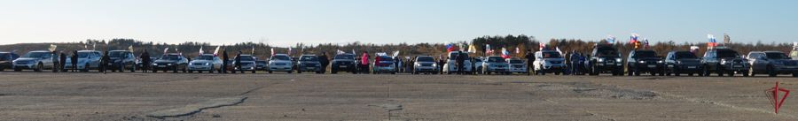 Росгвардейцы на Сахалине стали участниками патриотического автопробега 