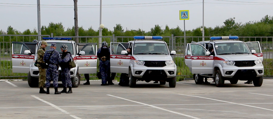 На Сахалине в антитеррористических учениях приняли участие росгвардейцы