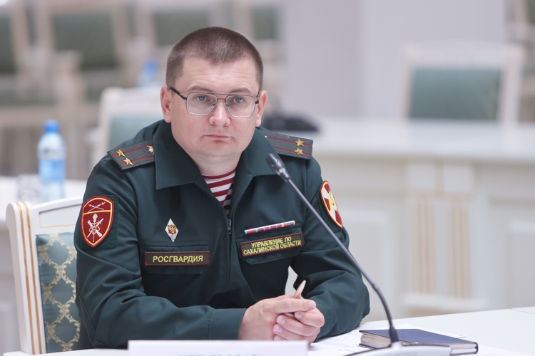 Представитель Росгвардии принял участие в заседании общественного совета