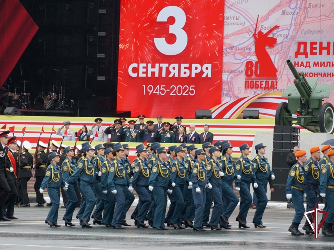 Сахалинские росгвардейцы приняли участие в мероприятиях ко Дню окончания Второй мировой войны