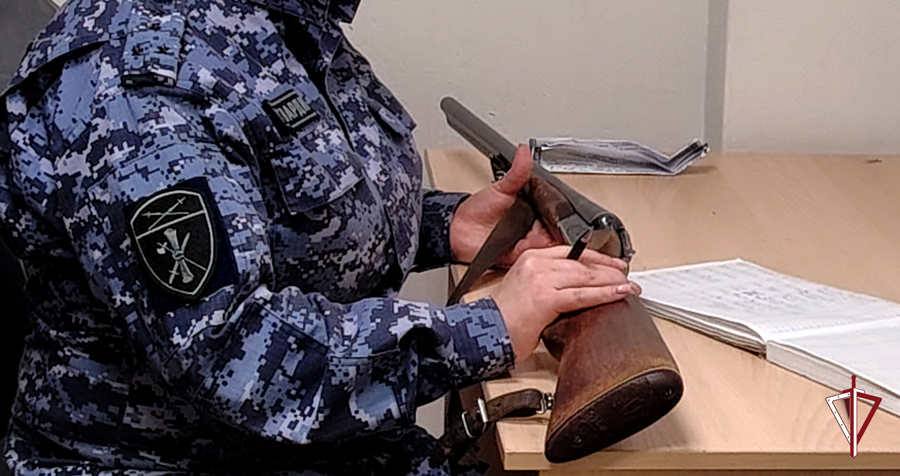 Росгвардейцы изъяли 11 единиц оружия, 10 — сахалинцы сдали добровольно 