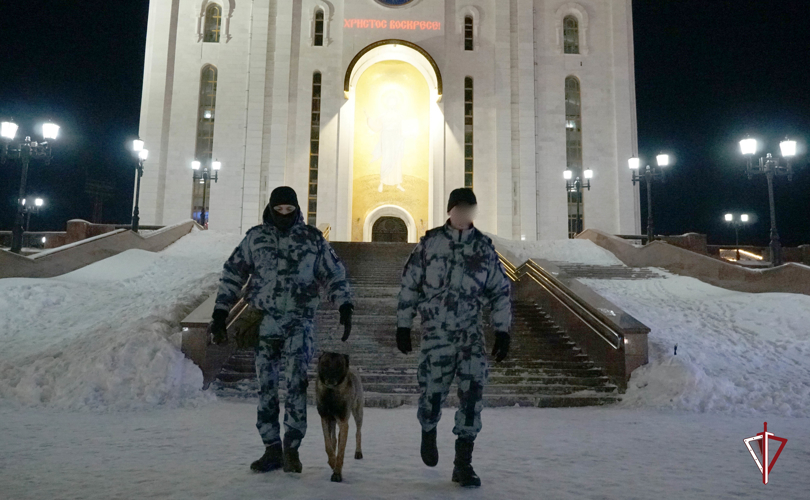 Правопорядок на Сахалине в Новогодние и рождественские праздники обеспечили Росгвардия и силовые структуры 