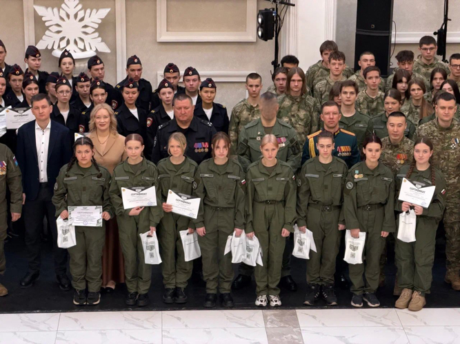 Росгвардейцы поздравили курсантов движения «ВОИН» с окончанием образовательного модуля 
