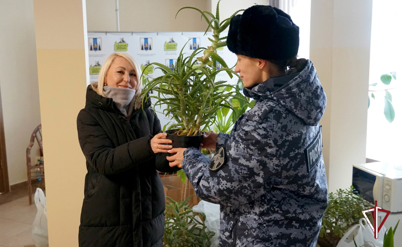 Росгвардейцы приняли участие в благотворительной акции «Доброе дело» 