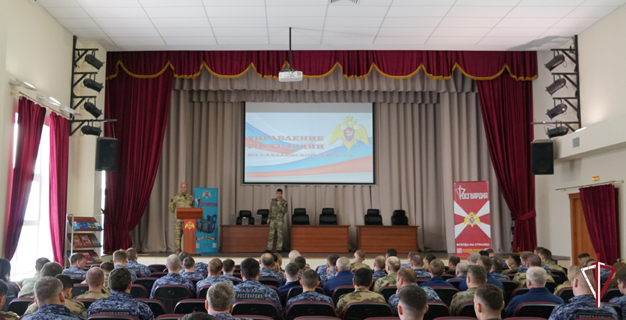 В управлении Росгвардии по Сахалинской области стартовал зимний период обучения 