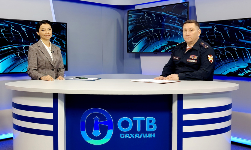 Начальник регионального Управления Росгвардии рассказал в телеэфире о десятилетнем пути ведомства 