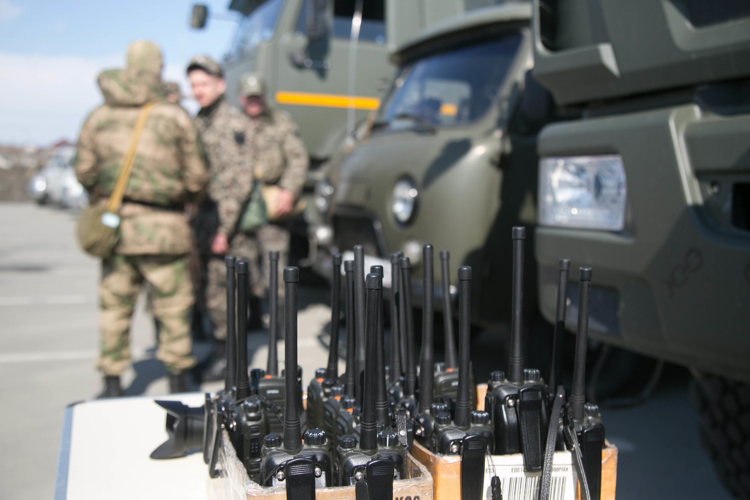 На Сахалине в антитеррористическом учении приняли участие росгвардейцы