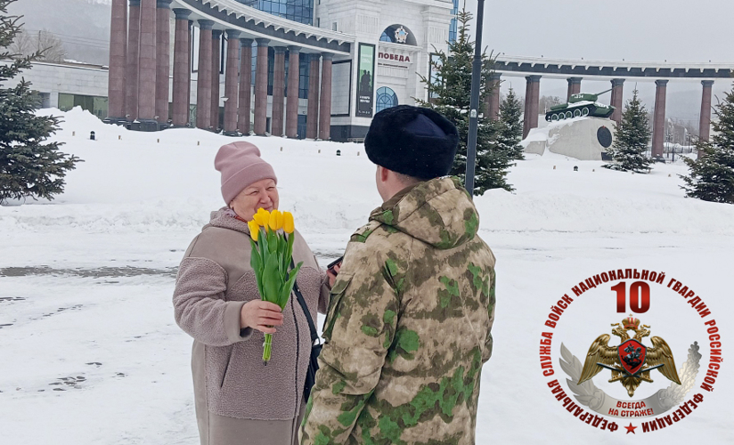 В Управлении Росгвардии по Сахалинской области прошли мероприятия, посвященные Международному женскому дню
