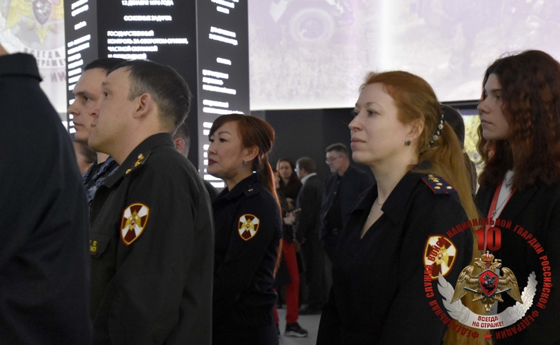 На Сахалине в Историческом парке «Россия – моя история» открыта юбилейная выставка Росгвардии 