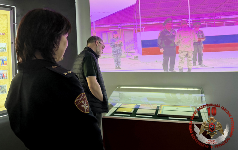 На Сахалине в Историческом парке «Россия – моя история» открыта юбилейная выставка Росгвардии 