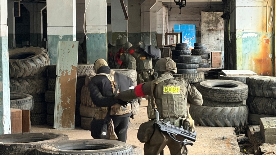  На Сахалине Росгвардия провела масштабное тактико-специальное учение (видео)