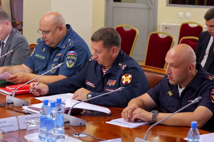 Начальник Управления Росгвардии по Сахалинской области принял участие в заседании региональной антитеррористической комиссии 